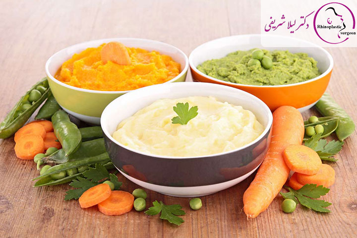 تغذیه بعد از عمل بینی